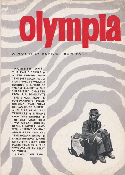 The cover of Olympia number one.